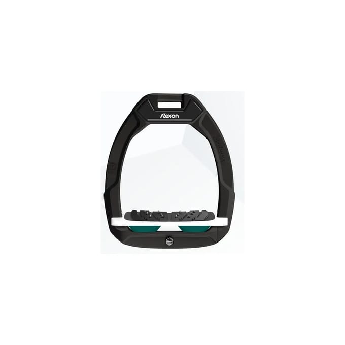 Veiligheidsstijgbeugels Liggend Ultra Grip Zwart/Wit/Groen Flex-On Safe-On