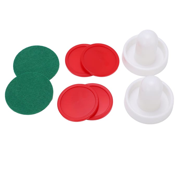 60mm Tafelhockey Pushers Set Ergonomisch Ontwerp Hockey Keepers Speltafels Accessoires red