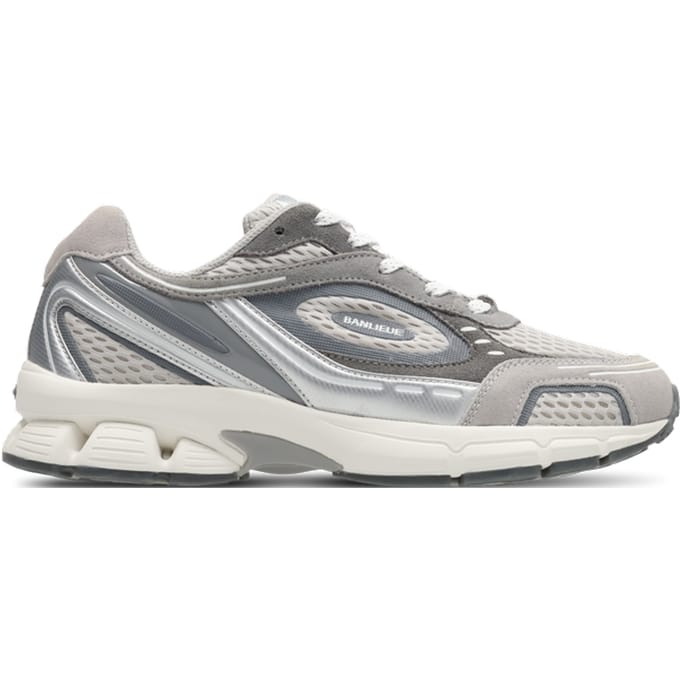 Banlieue The Runner Sneakers Heren - Grijs - Maat 44 - Mesh/Synthetisch