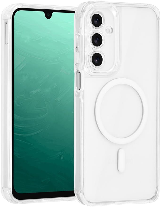 TUNIQ Back cover voor Galaxy A16 - MagSafe - Antishock - Transparant