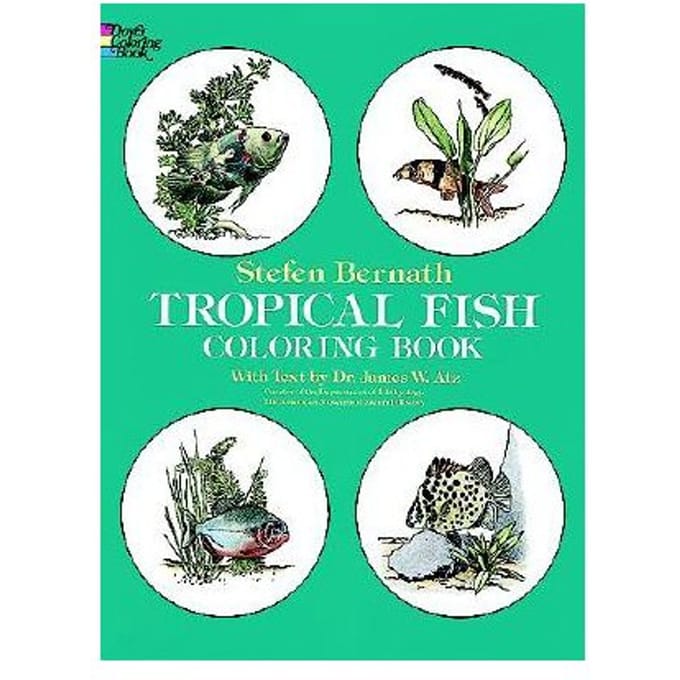 Tropical Fish Coloring Book - Bernath, Stefen