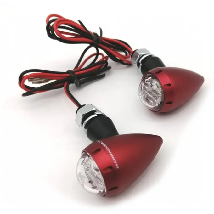 Paar motorfiets LED-knipperlichten Barracuda S-Led B-Lux