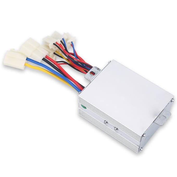 24V 350W Motor Geborstelde Controllerbox voor Elektrische Fiets Scooter Ebike white