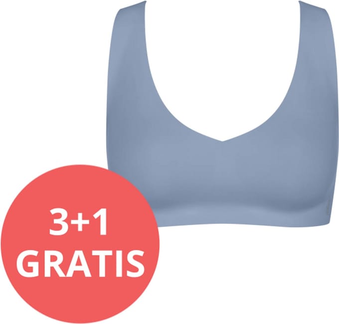 Sloggi Women ZERO Feel 2.0 Bralette - bralette - middenblauw