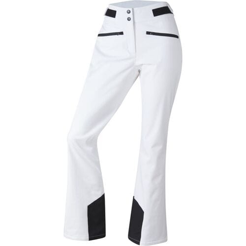 CRIVIT Dames softshell skibroek Glamour (wit, 40)