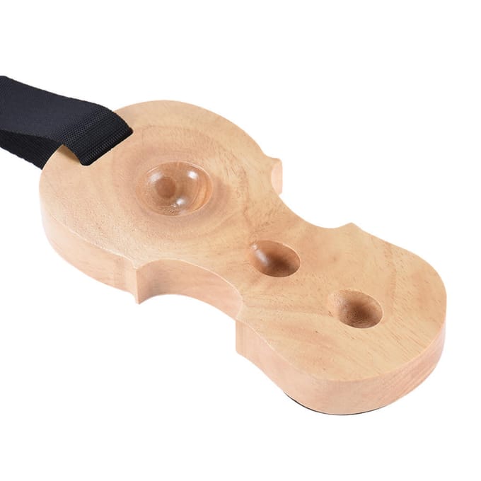 Hout Cello Eindpin Antislip Stop Houder Steun Anker Beschermer Pad Cello Vorm Burlywood Kleur