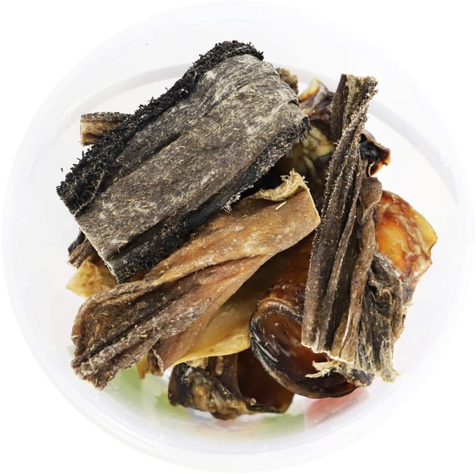 Natuurlijke Hondensnack - Snackmix Rund - Emmer van 500 gram