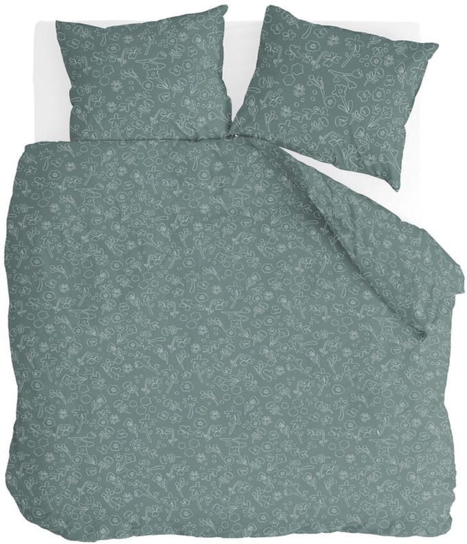 Byrklund Dekbedovertrek Vedor - 240x220 - 80% Polyester / 20% Katoen - Antraciet
