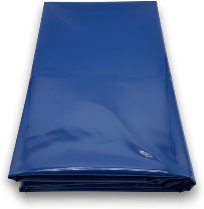 PVC Afdekzeil - Zeil met Oogjes - Universeel Afdekken - Industriële Kwaliteit - 5x6 Meter - Blauw