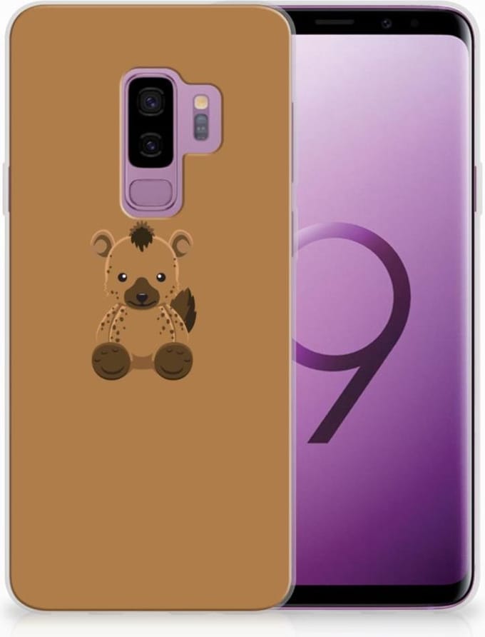 Samsung Galaxy S9 Plus Telefoonhoesje met Naam Baby Hyena