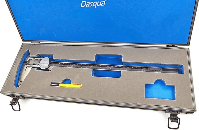 Dasqua IP54 - 300 mm Digitale Schuifmaat met RVS Behuizing