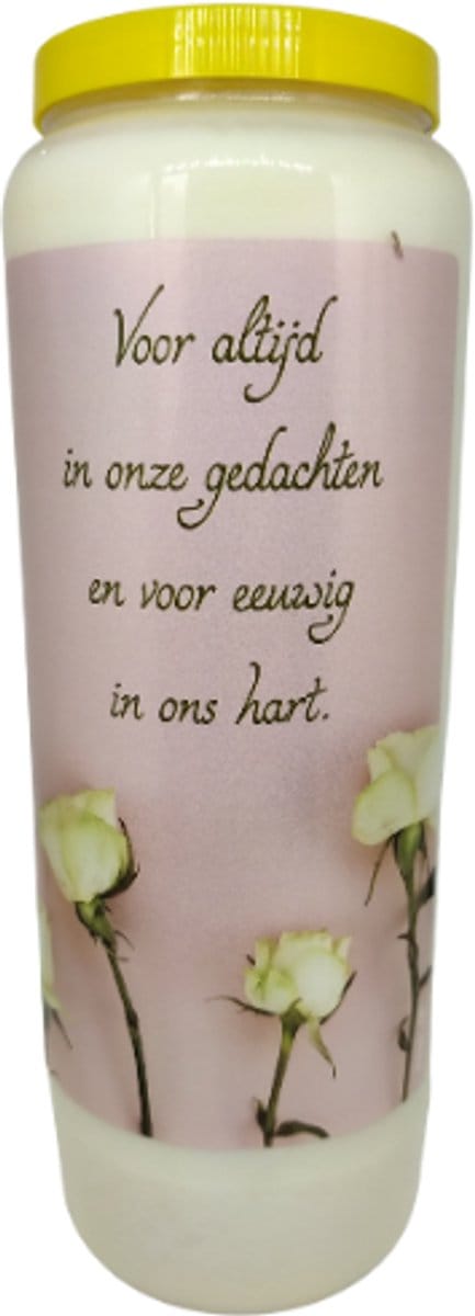 Noveenkaars Gedachte - 9 dagen brander - set van 5 stuks