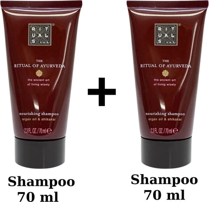 Rituals - Ayurveda - 2X Travel Size Shampoo a 70 ml = 140 ml