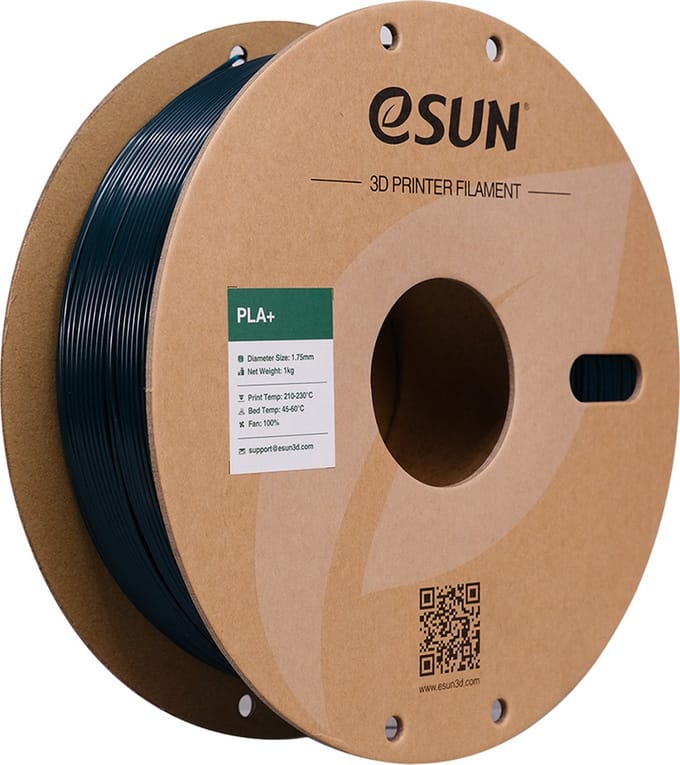 eSun PLA+ Groen / Green - 1 kg - 1.75 mm - 3D printer en 3D pen filament