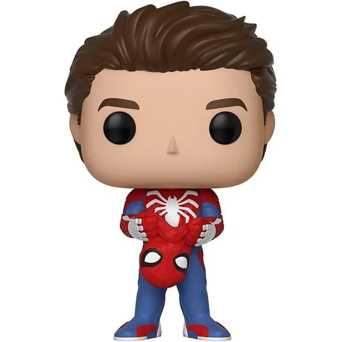 FUNKO Pop Games: Marvel - Spider-Man Series 1 - Spider-Man (Unmasked) Verzamelfiguur Volwassenen en kinderen