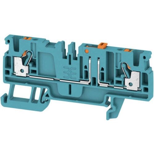 Weidmüller 1989810000 Doorgangsklem 5.1 mm Spanveer Blauw 50 stuk(s) Piece