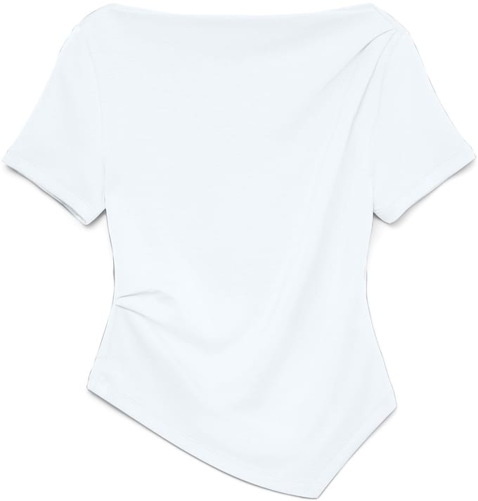 VERO MODA - VMMILLE SS BOATNECK SHORT TOP JRS NOOS - Dames - Blouses
