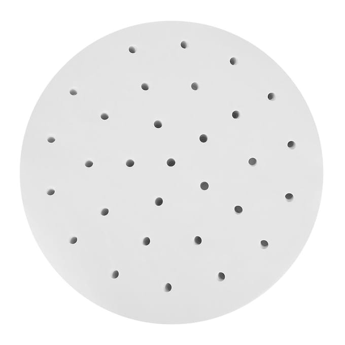 400 STUKS Wegwerp Geperforeerd Stoompapier Stoommand Inzetmat Keukengereedschap Accessoires white