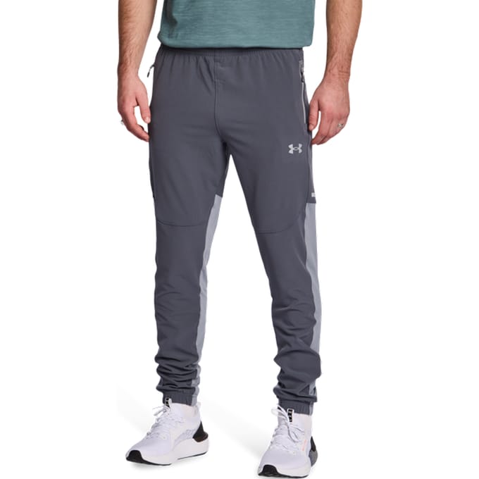 Under Armour Utility Winterized Broeken Heren - Grijs - Maat S - Poly Woven