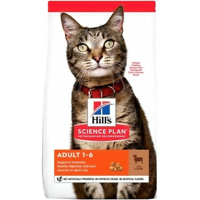 Science Plan Feline Adult Lamb&rice 10kg