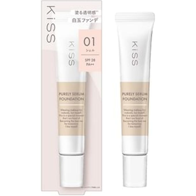 ISEHAN - Kiss Purely Serum Foundation 01 Shell