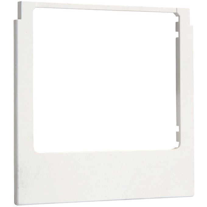 Hager Berker Hoekig Design Montuur Mat Polair Wit - WD1211 [2 stuks]