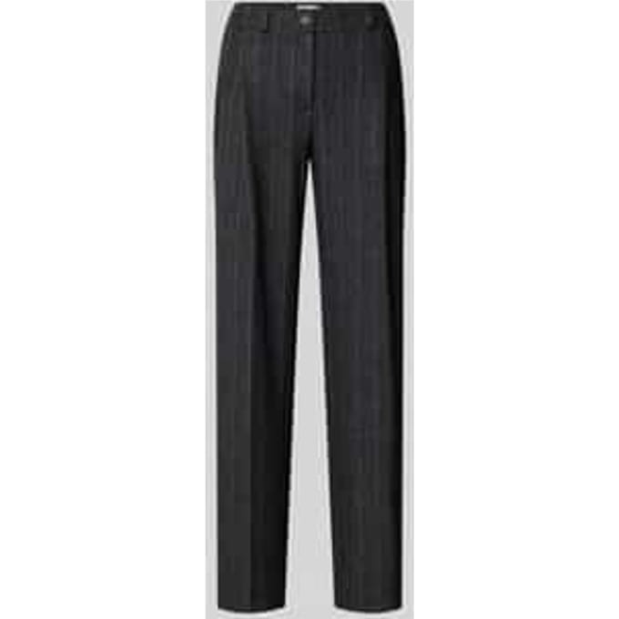 Stoffen broek met achterzakken, model 'Peggy'