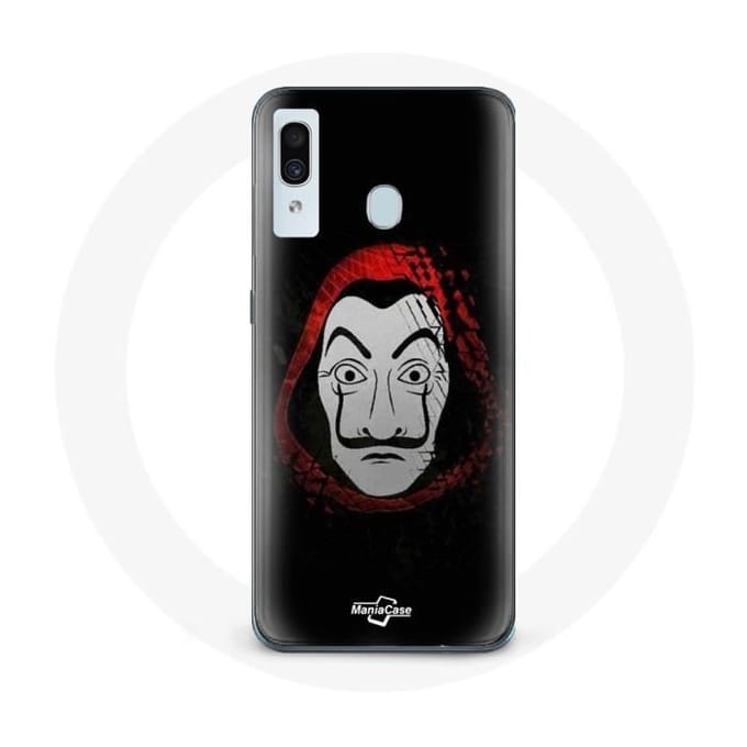 Coque pour samsung galaxy A30 La casa de papel Masque