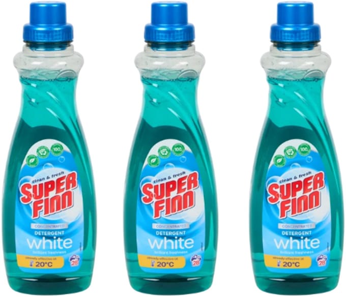 Superfinn wasmiddel Wit 28 wasbeurten X3