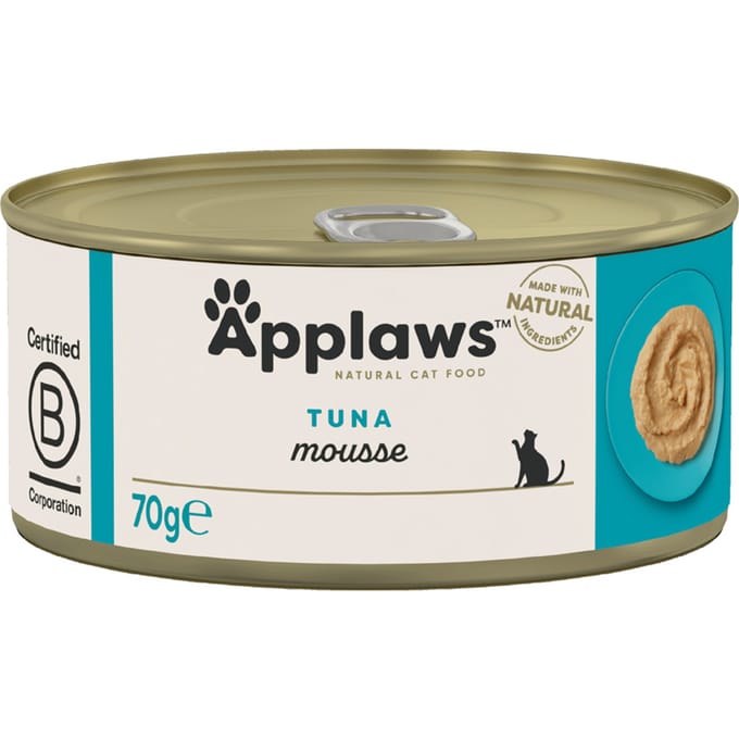 24x70g Mousse Tonijn Applaws Kattenvoer