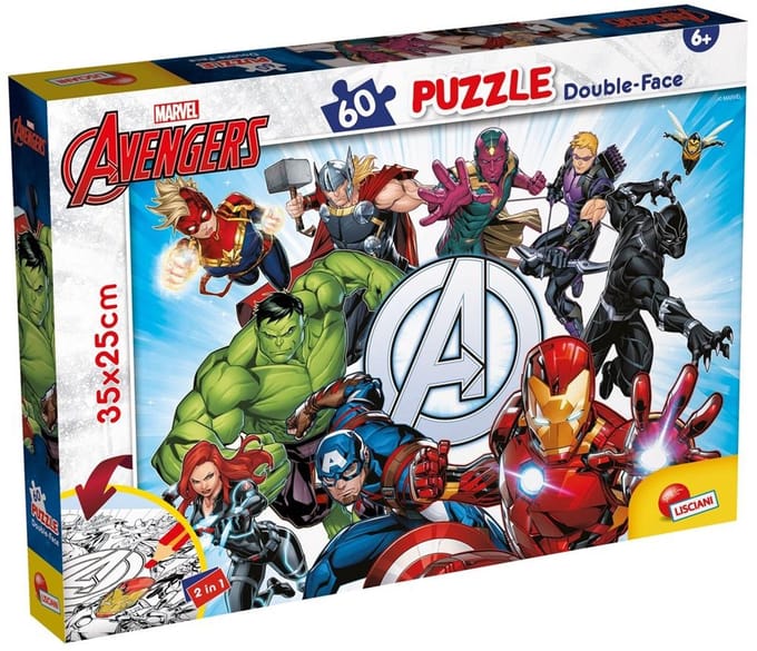 Lisciani - Avengers - puzzel - 60 stukjes