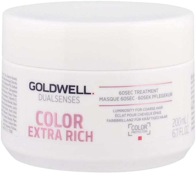 Goldwell Dualsenses Color Extra Rich 60sec Treatment - 200 ml - Haarmasker