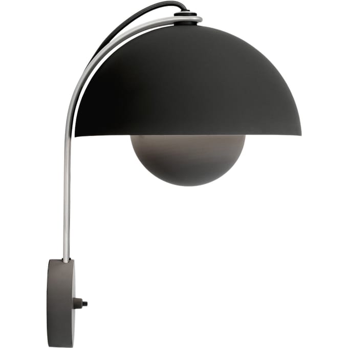 &Tradition Flowerpot wandlamp VP8 - mat zwart