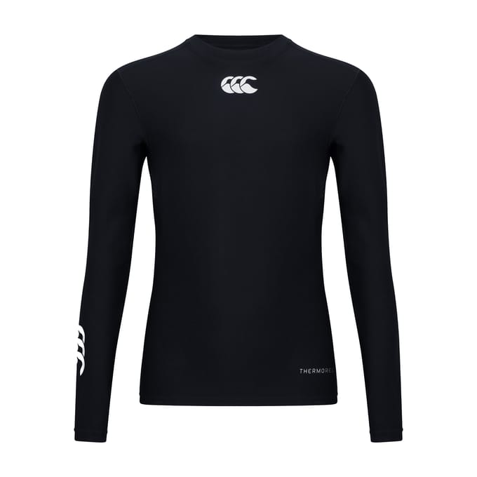 Canterbury Dames Thermoreg Langsleeve Basislaag Top (Zwart)