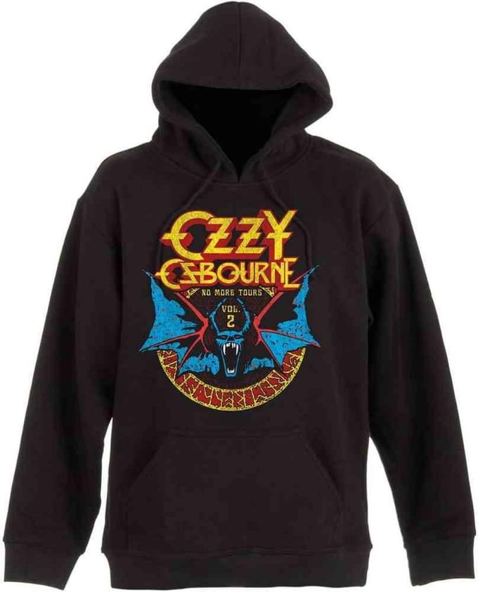 Ozzy Osbourne - Bat Circle Hoodie/trui - M - Zwart