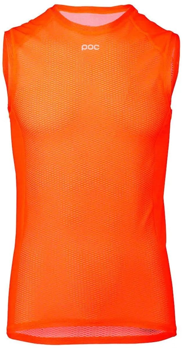 Poc Essential Layer Mouwloos Basislaag Oranje S Man