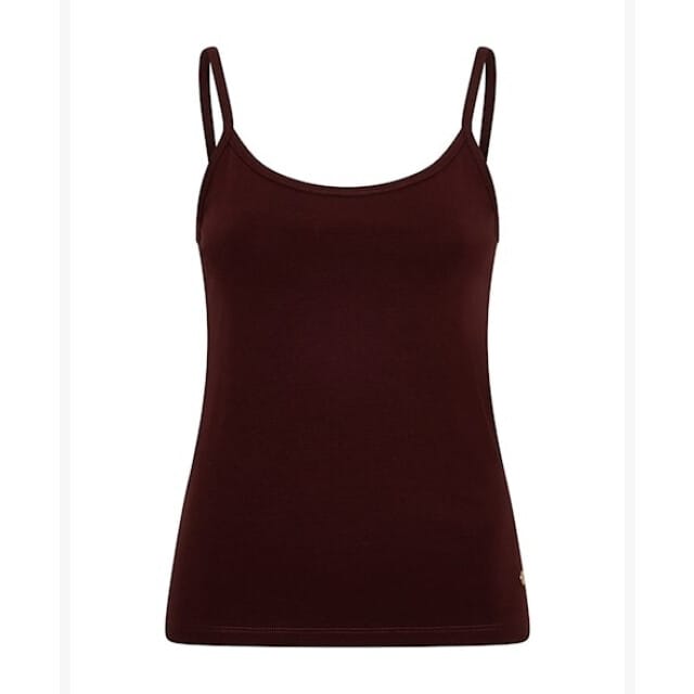 Red Button Singlet srb5140 burgundy