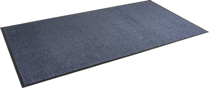 Rubbermagazijn - Deurmat voor binnen 120 x 240 cm - Blauw