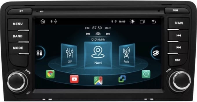 Autoradio - Geschikt voor Audi A3 8P S3 RS3 Sportback 2003-2012 Android 15 CarPlay/Auto/WIFi/GPS/RDS/DSP/5G