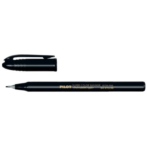 Fineliner PILOT Super Color Scan ultra fijn zwart