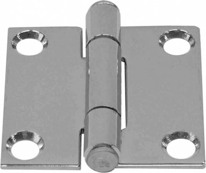Scharnier 50 x 50 mm RVS-304 (A2)