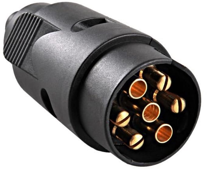 SINATEC 12V STEKKER 7-POLIG PVC