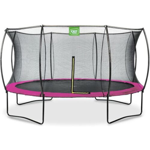 EXIT Silhouette Trampoline ø427cm - Op Poten - Rond - Trampoline Buiten - Voor Kinderen - Roze