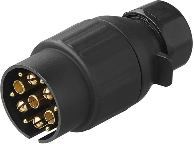 ProPlus Stekker 13-polig - PVC - Multicon West - Zwart