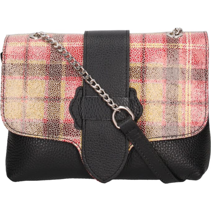 Gave Lux schoudertas vrouwen BLACK+RED