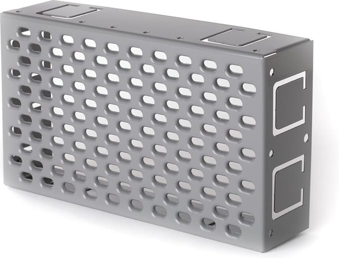 GevelFix-IN rvs inzetrooster RAL7038 210x115