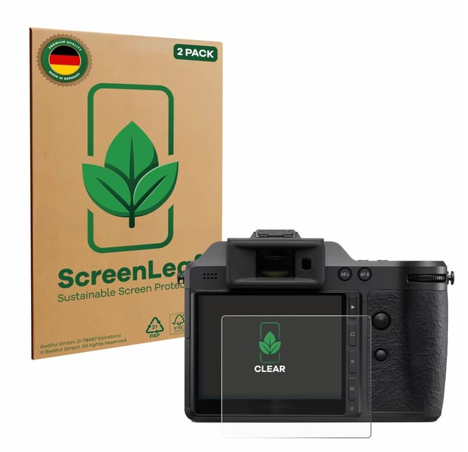 2 Stuks Screenprotector voor Hasselblad X2D II 100C - Hoogwaardige Beschermfolie transparant