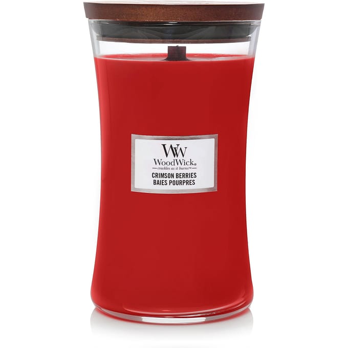 WoodWick Geurkaarsen Karmozijnrode bessen Dames 610 g
