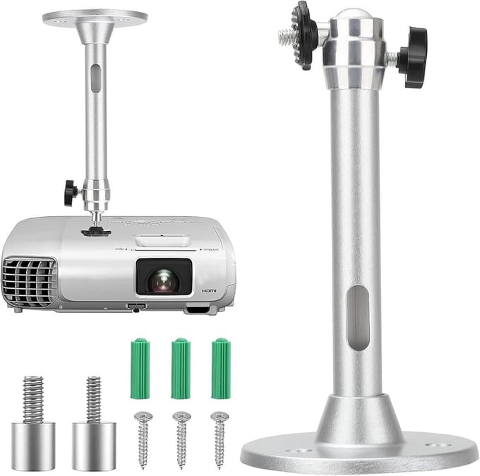 Universele Aluminium Plafondbeugel voor Projector - Professioneel Verstelbaar