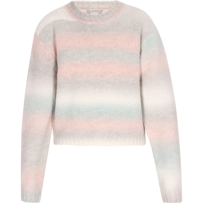 usha Jumper Dames Lichtblauw Veelkleurig